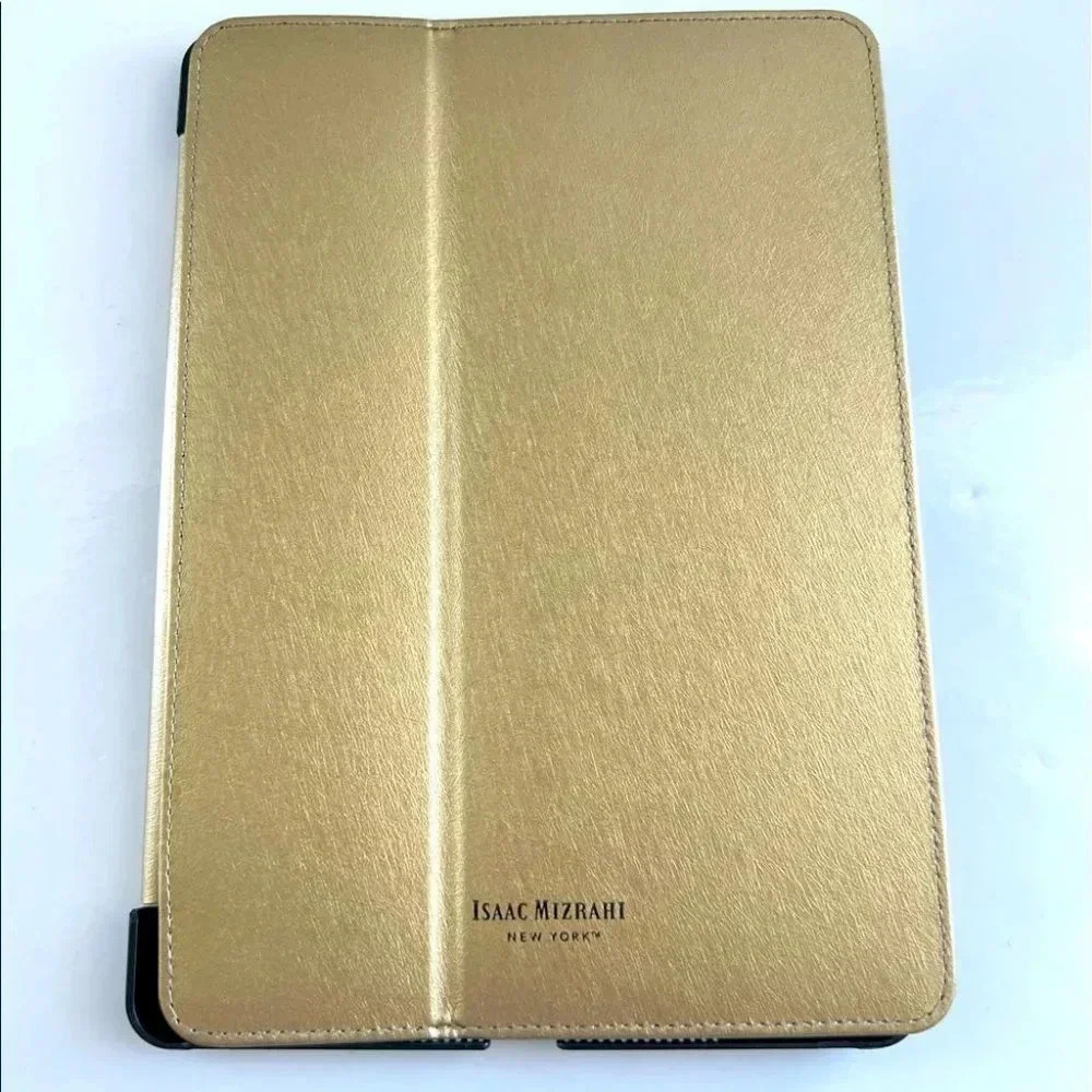 IPAD CASE IZAAK MIZRAHI GOLD TABLET CASE